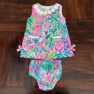 Lilly Pulitzer Shift Dress 6-12 months